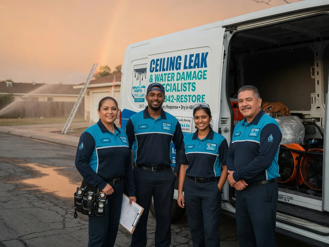 Ceiling Leak Cleanup company in Tumbling Shoals, AR