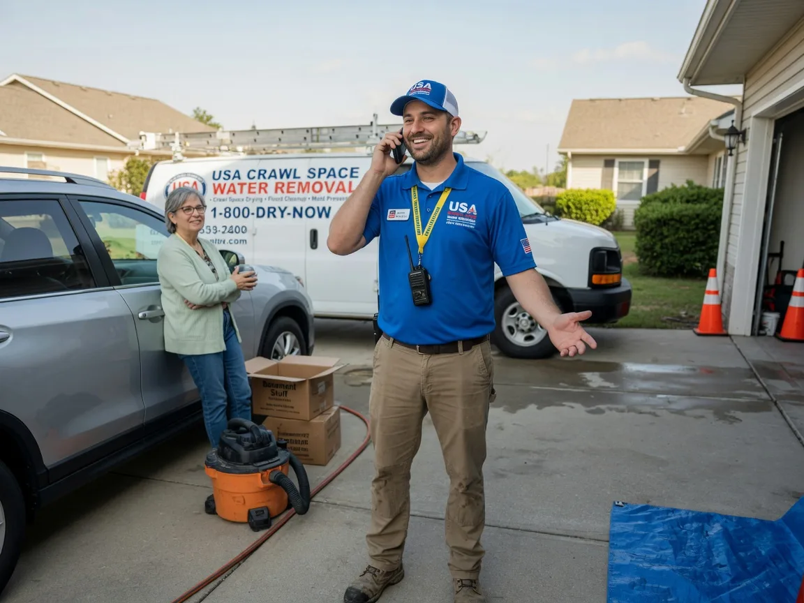 Crawl Space Water Removal Tumbling Shoals, AR FAQs